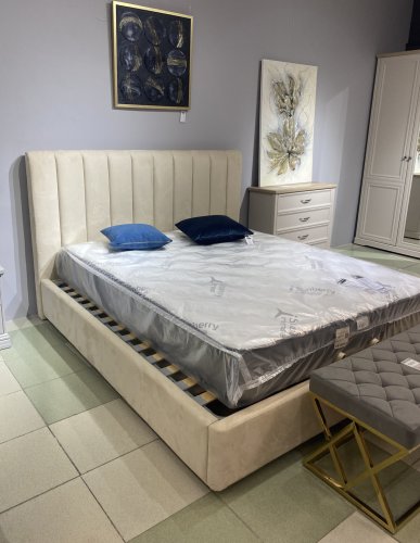 Кровать Marlen 180*200 с подъемным механизмом 5кат в ткани Mocka 34, ножка пластик